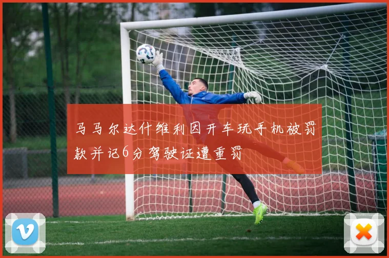 马马尔达什维利因开车玩手机被罚款并记6分驾驶证遭重罚